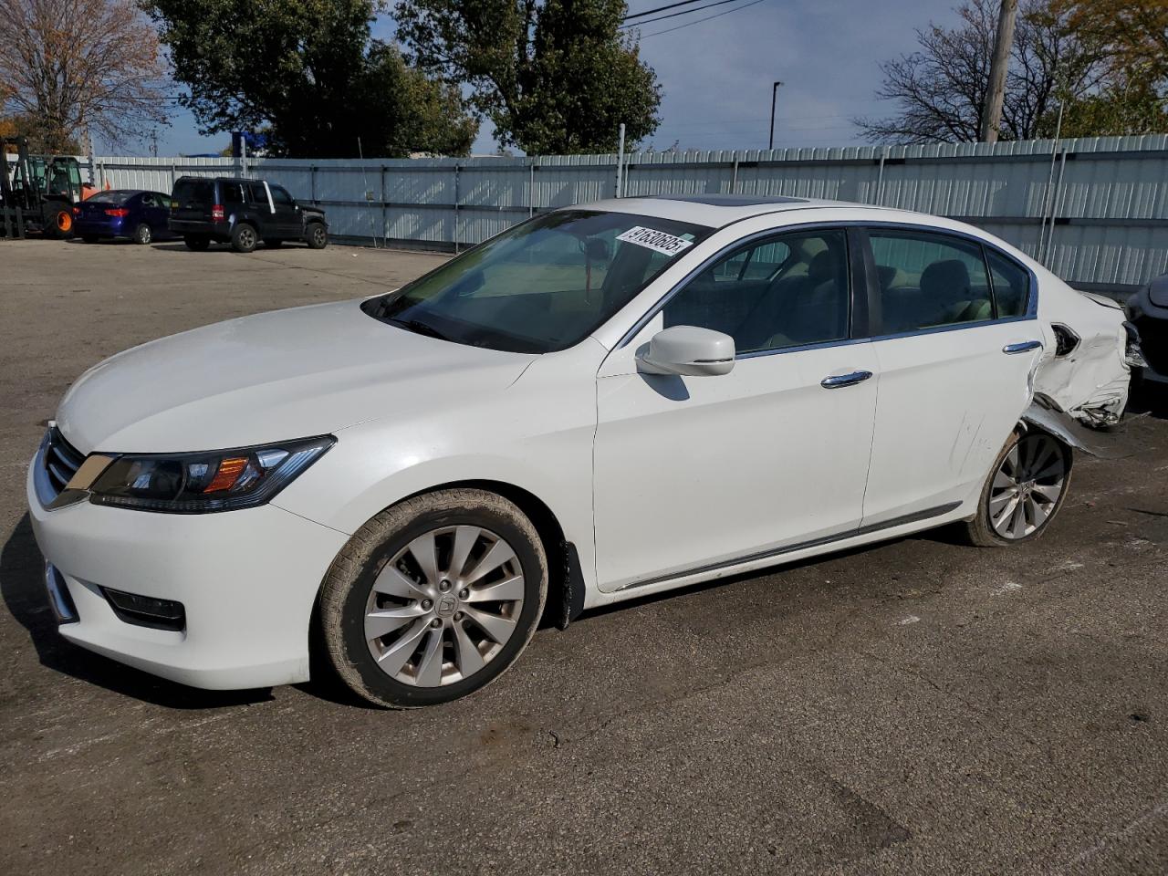 Lot #3302736045 2015 HONDA ACCORD EXL