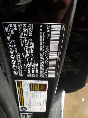 2016 MERCEDES-BENZ GLE 350 4M #3304669968