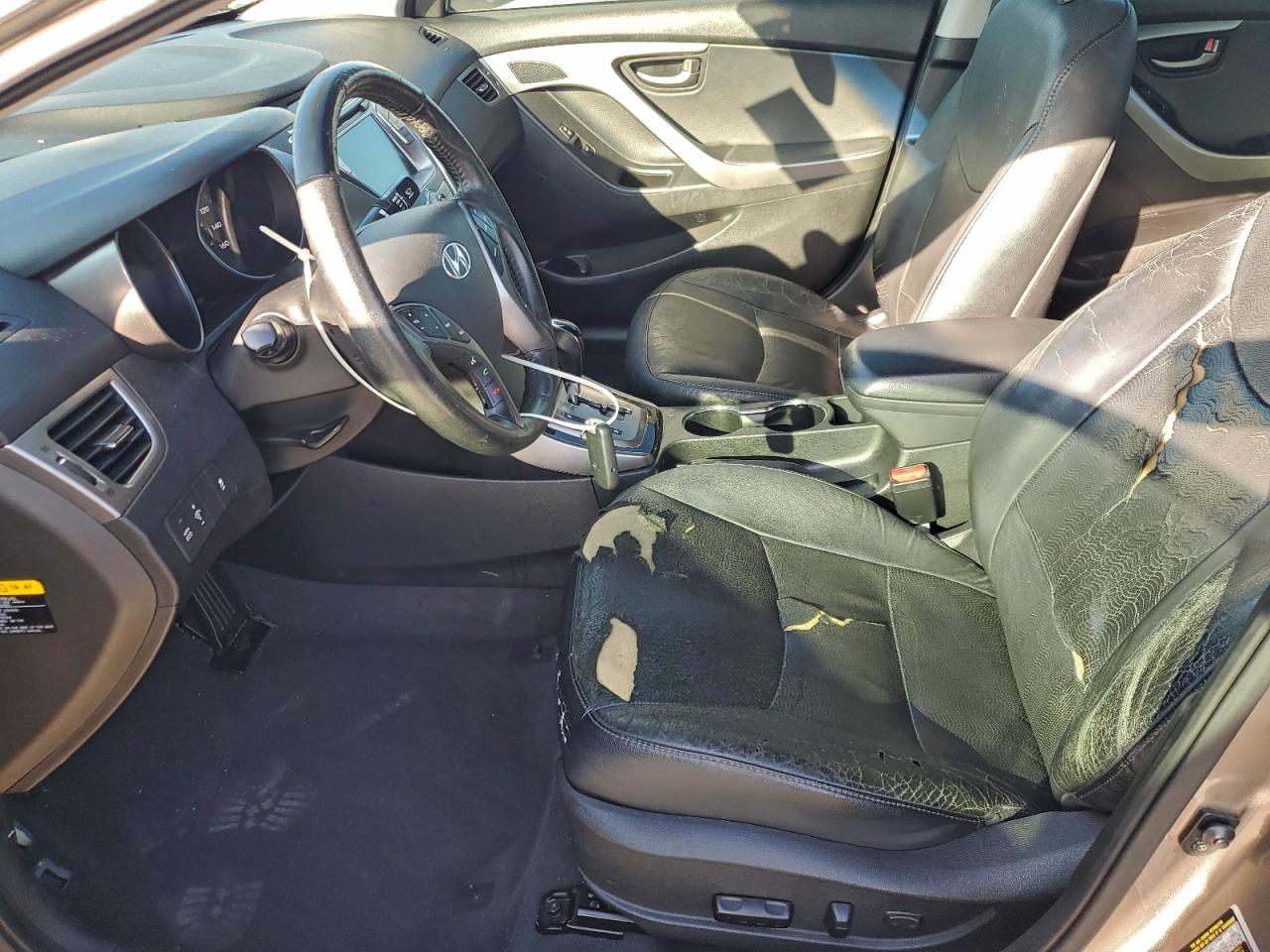 Lot #3301829370 2013 HYUNDAI ELANTRA GL