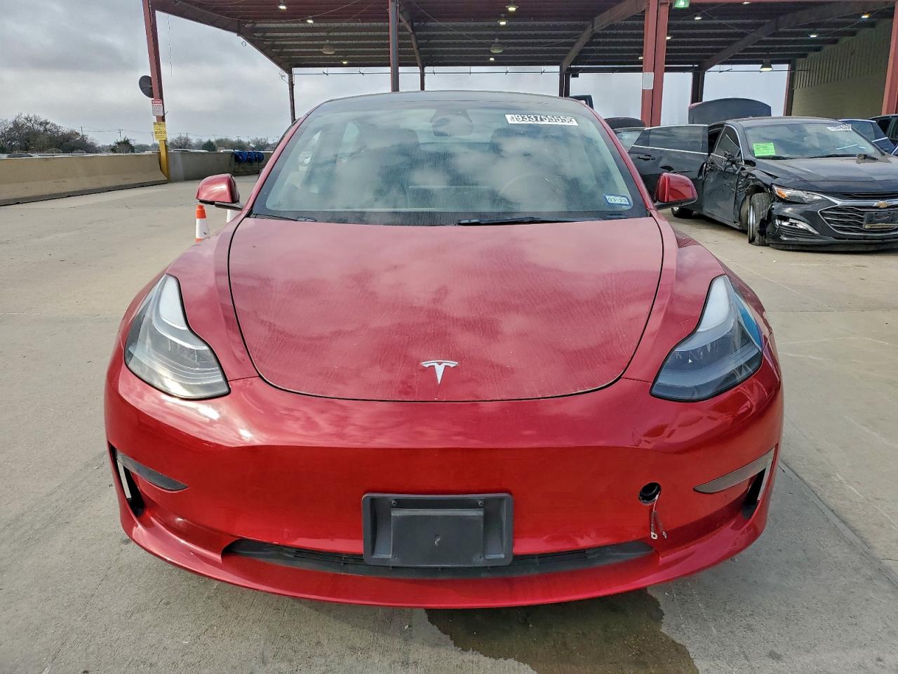 Lot #3303670943 2022 TESLA MODEL 3
