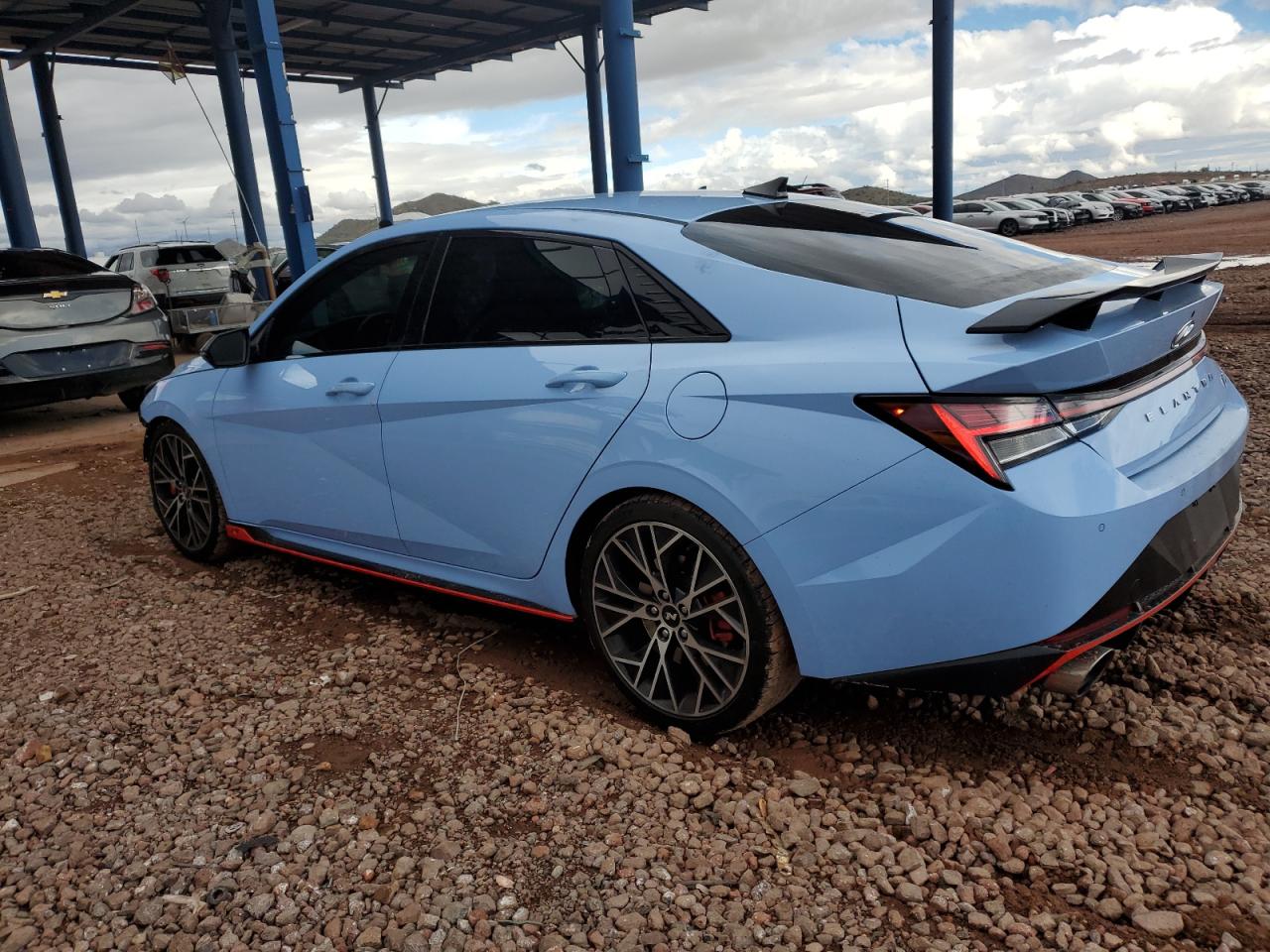 Lot #3302013074 2022 HYUNDAI ELANTRA N