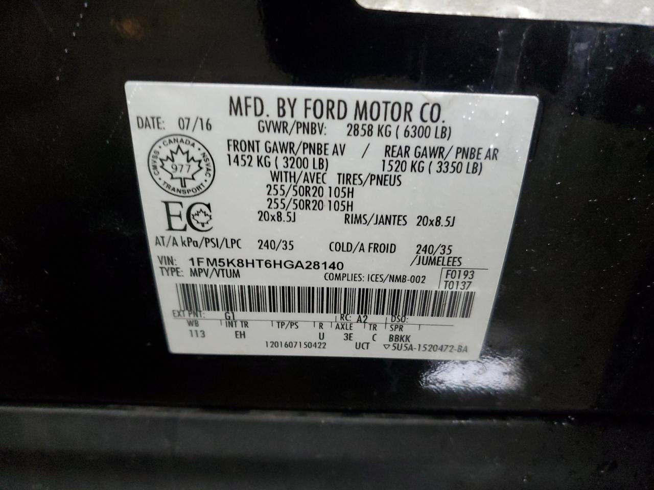 FORD EXPLORER PLATINUM