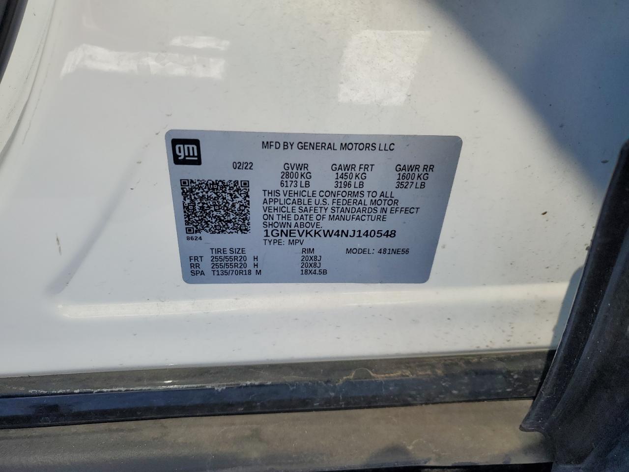 CHEVROLET TRAVERSE PREMIER