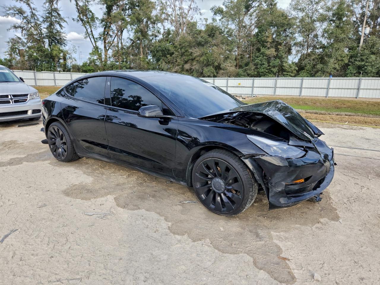 Lot #3302855945 2022 TESLA MODEL 3