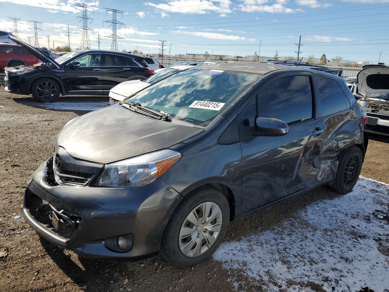 Lot #3298193065 2012 TOYOTA YARIS