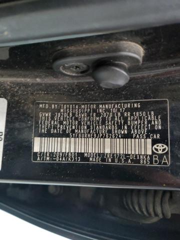 2018 TOYOTA COROLLA L - 5YFBURHE9JP762624