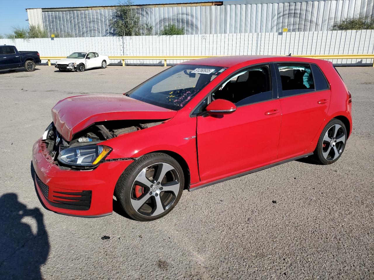 Lot #3291225962 2017 VOLKSWAGEN GTI S