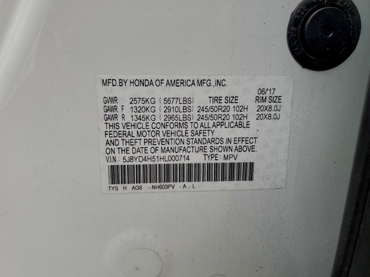 ACURA MDX TECHNOLOGY