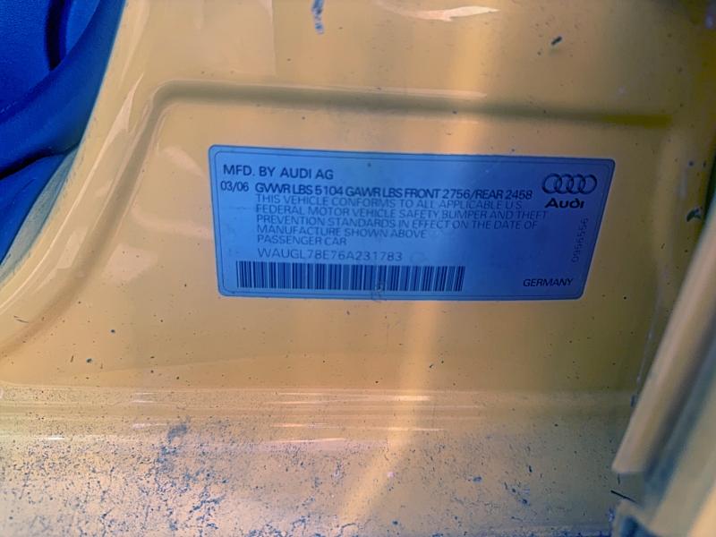 2006 AUDI S4 QUATTRO #3305352324