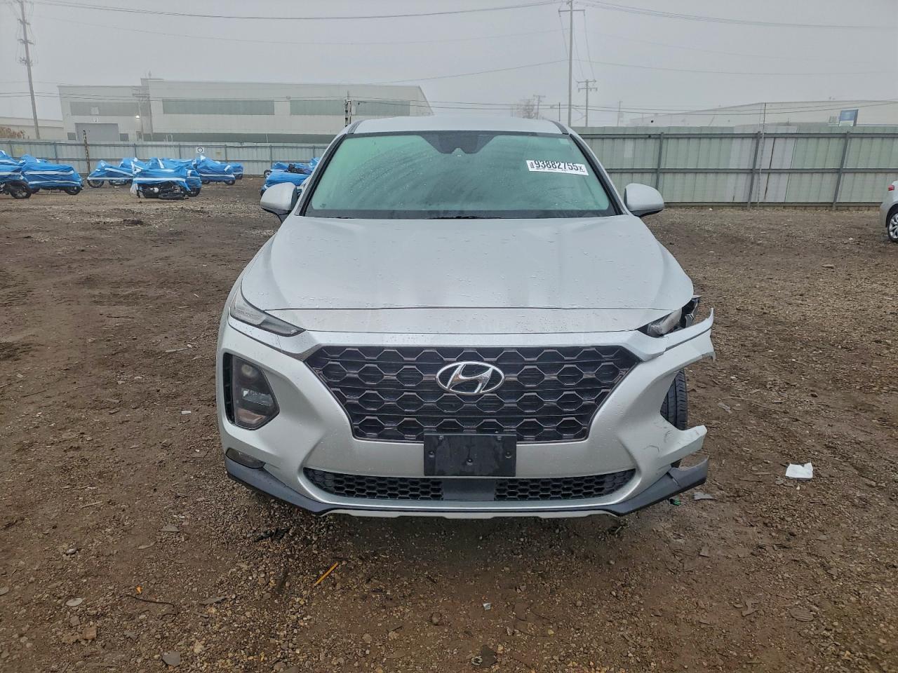 Lot #3316763415 2019 HYUNDAI SANTA FE S