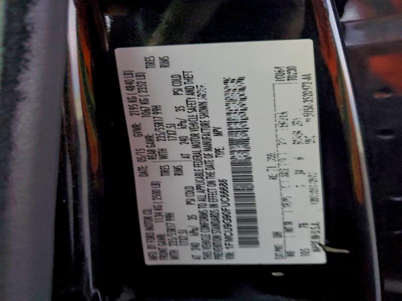 2015 FORD ESCAPE SE #3302668003