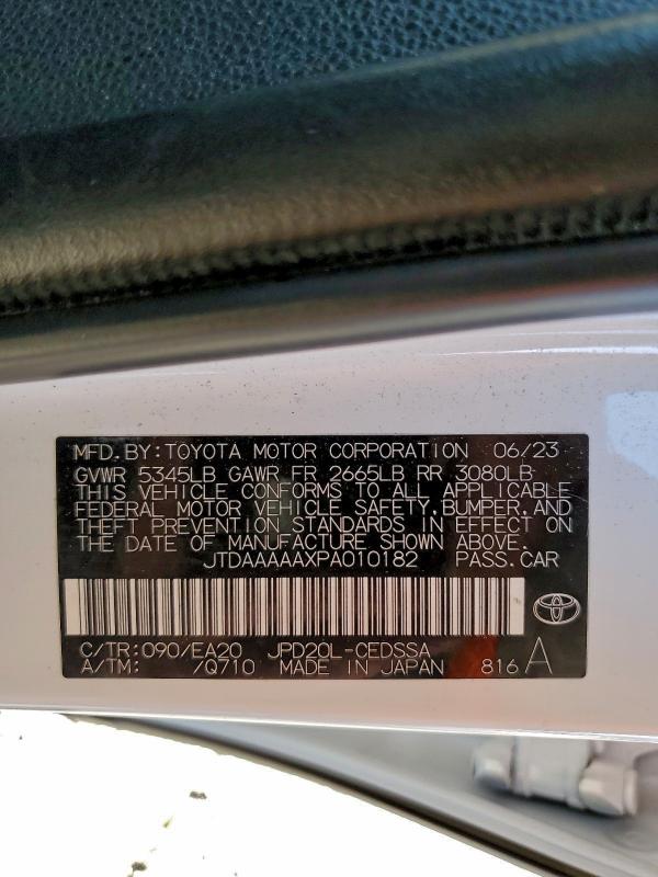 2023 TOYOTA MIRAI XLE #3297884834