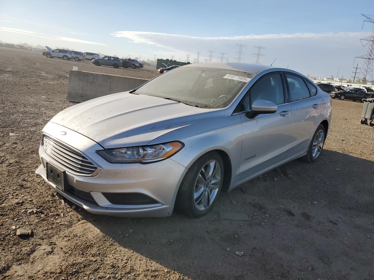 Lot #3290373794 2018 FORD FUSION SE