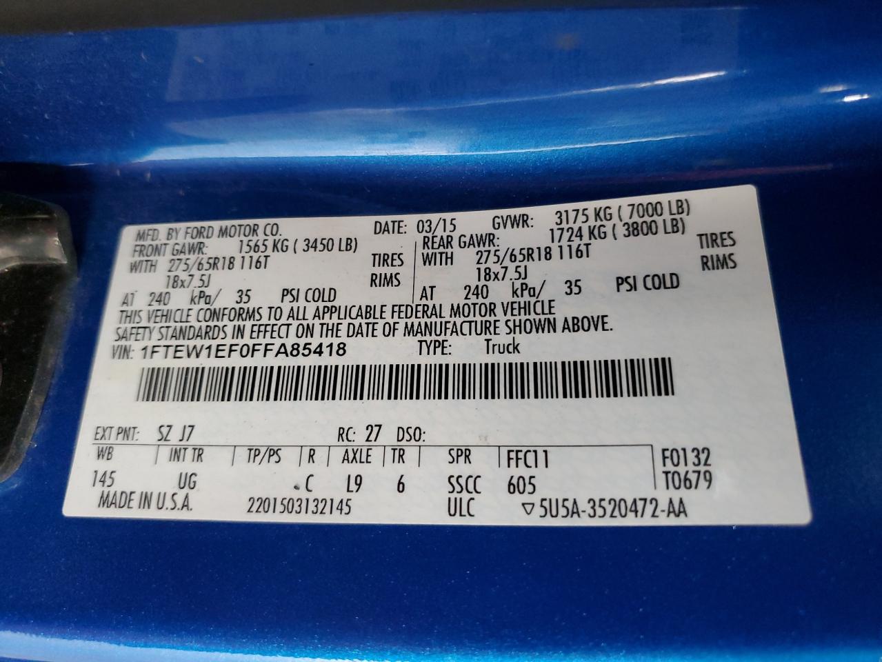 FORD F-150 SUPERCREW