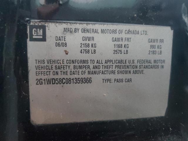 2008 CHEVROLET IMPALA SUP #3296894833