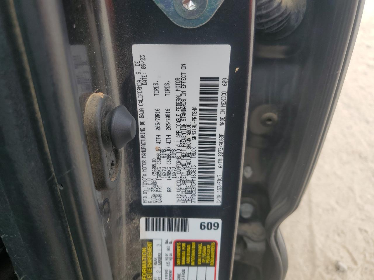 TOYOTA TACOMA DOUBLE CAB