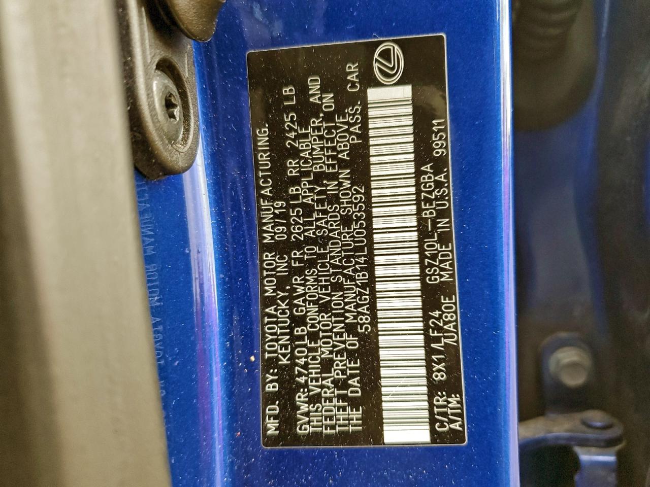 LEXUS ES 350 F SPORT