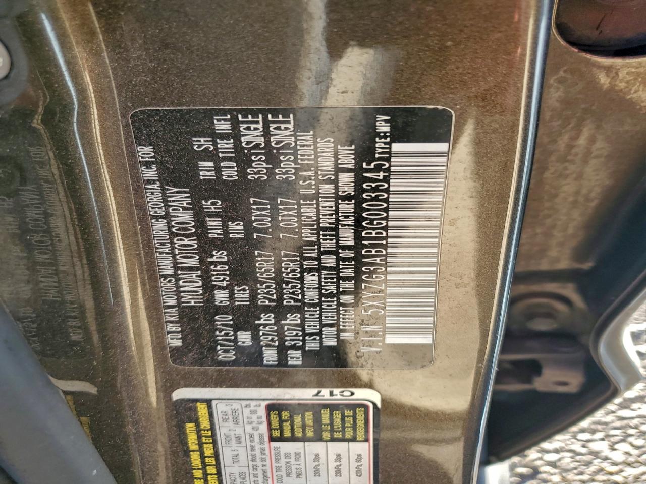 HYUNDAI SANTA FE GLS