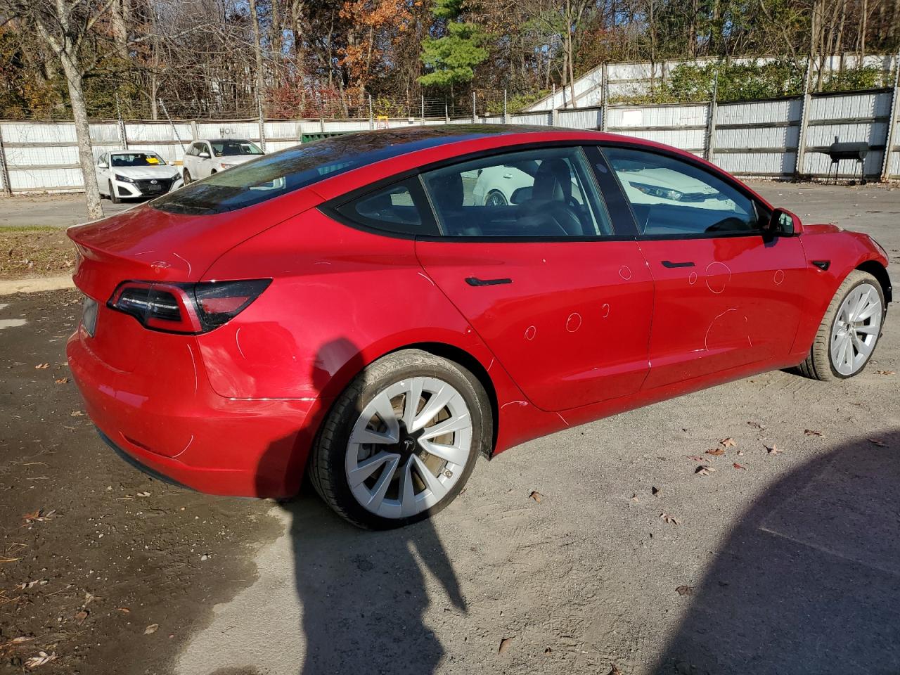 Lot #3304631942 2023 TESLA MODEL 3