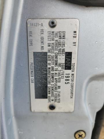 1985 TOYOTA CELICA GT #3290640812