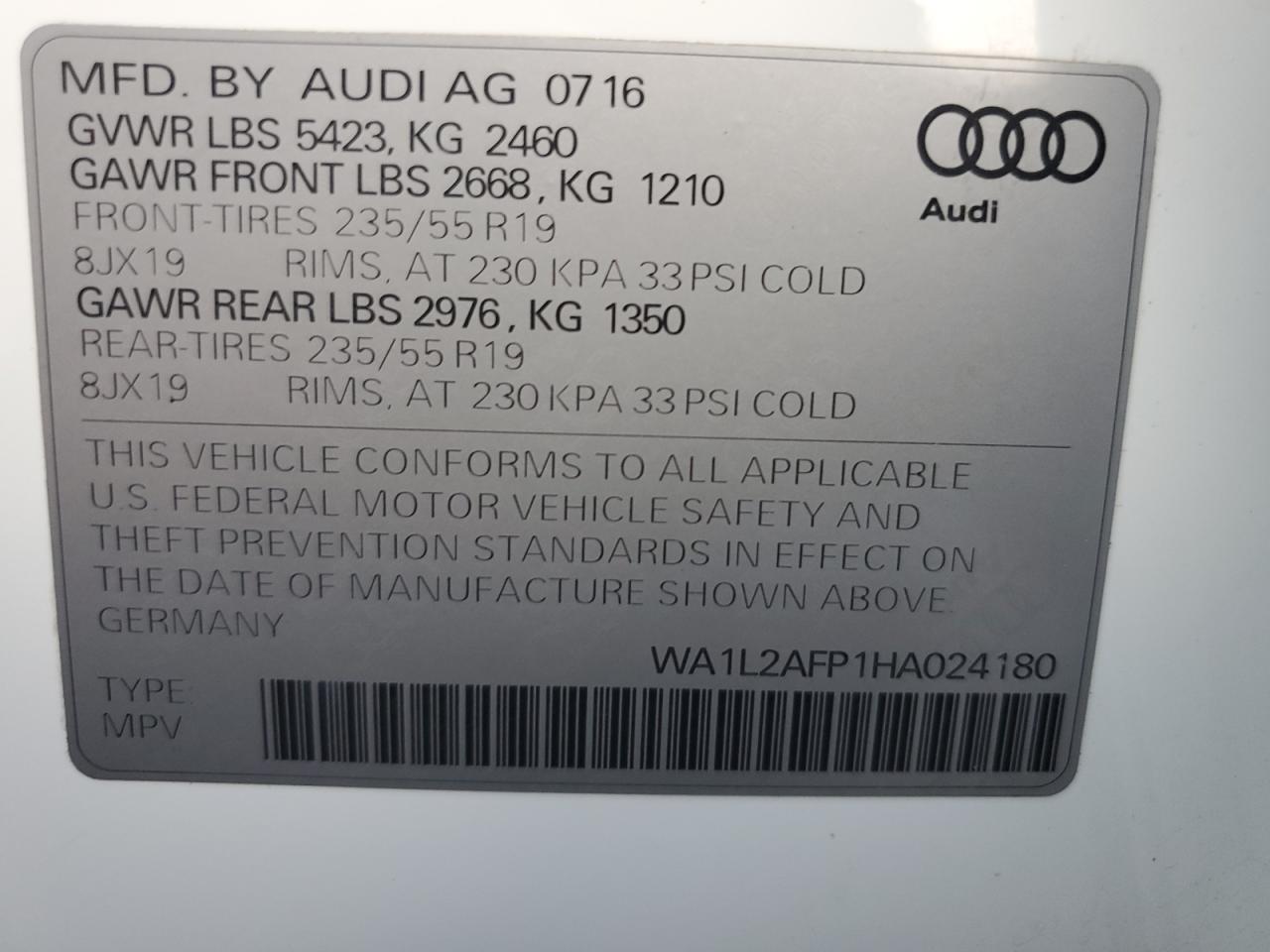 AUDI Q5 PREMIUM PLUS