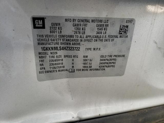 2017 GMC ACADIA SLT #3291385166