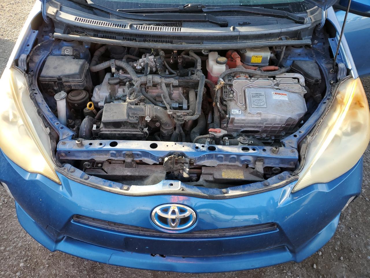 Lot #3315942098 2012 TOYOTA PRIUS C