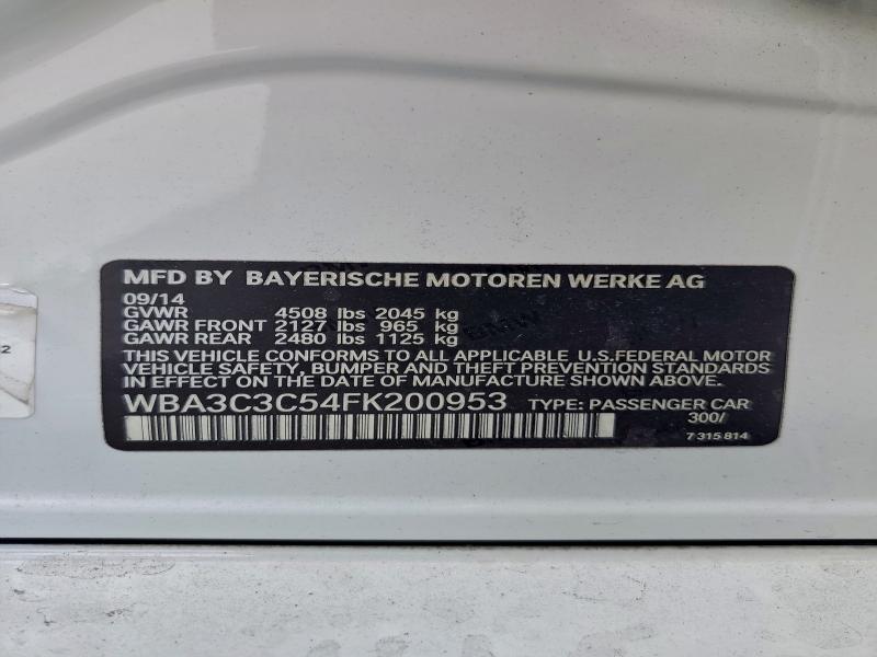 2015 BMW 320 I XDRI #3297957794