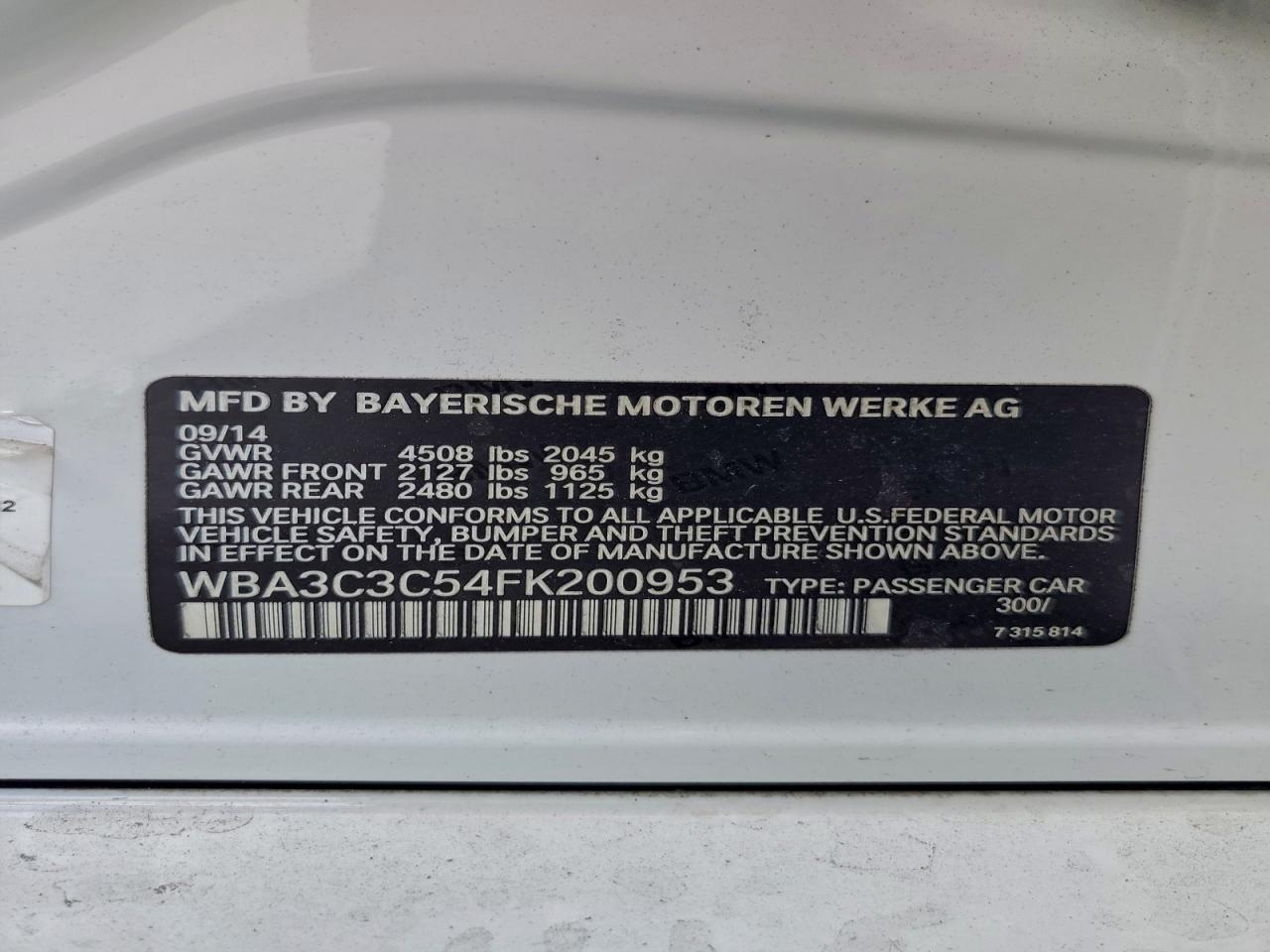 BMW 3 SERIES I XDRIVE