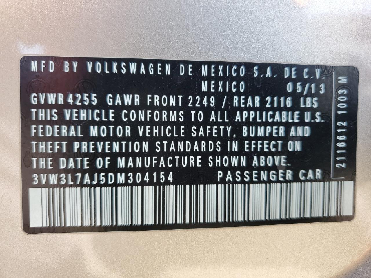 VOLKSWAGEN JETTA TDI