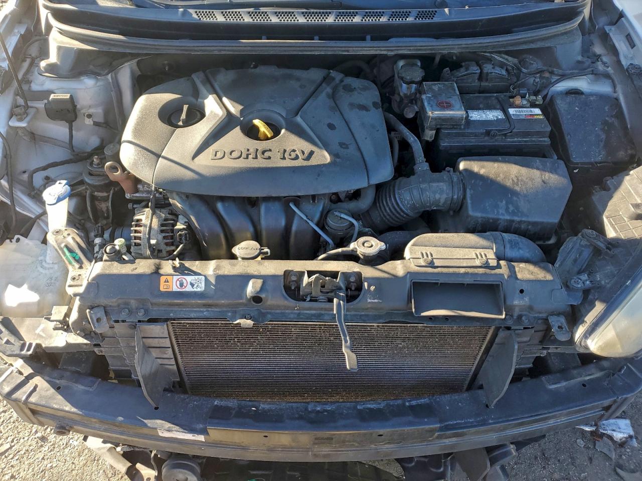 Lot #3316163227 2013 HYUNDAI ELANTRA GL