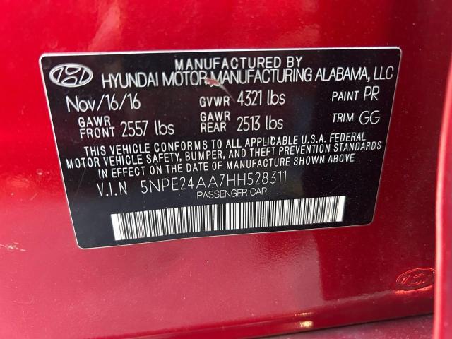 2017 HYUNDAI SONATA ECO #3286524171