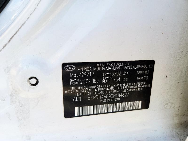 2013 HYUNDAI ELANTRA GL #3284895929