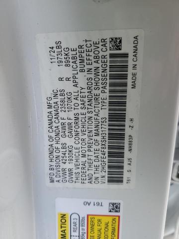 2025 HONDA CIVIC SPOR #3290265228