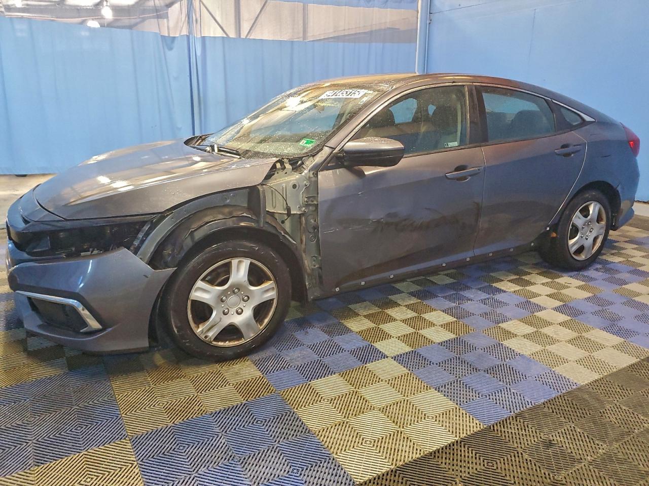 Lot #3304608453 2020 HONDA CIVIC LX