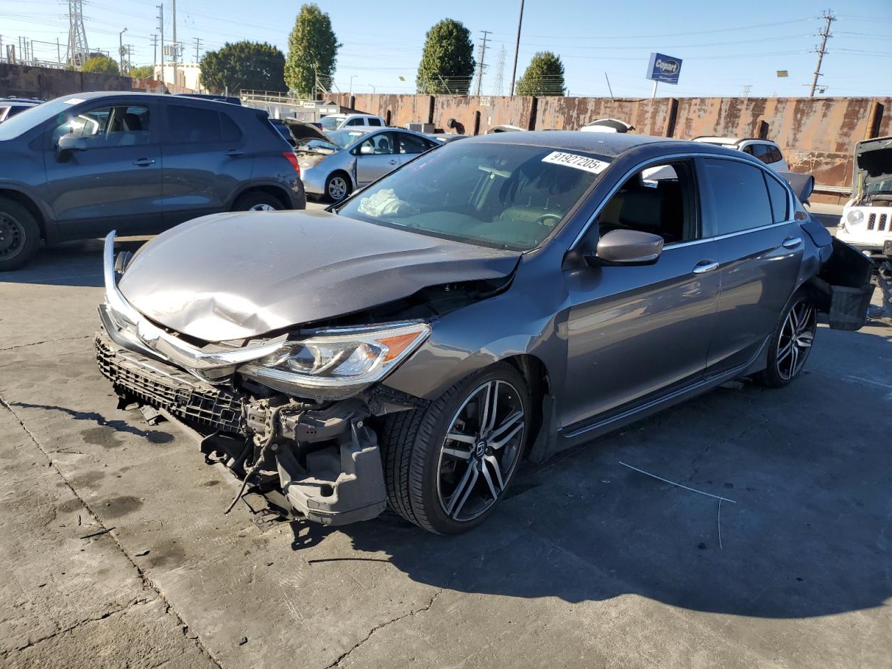 Lot #3296992837 2017 HONDA ACCORD SPO