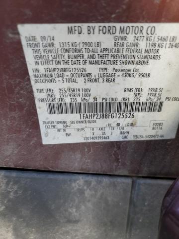 2015 FORD TAURUS LIM #3287876109