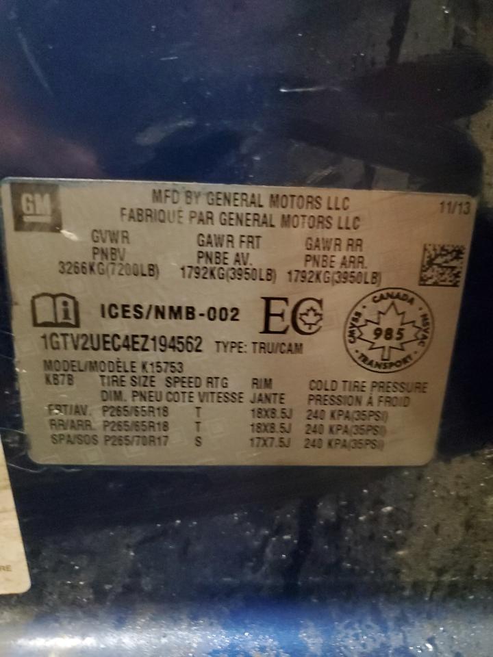 GMC SIERRA K1500 SLE