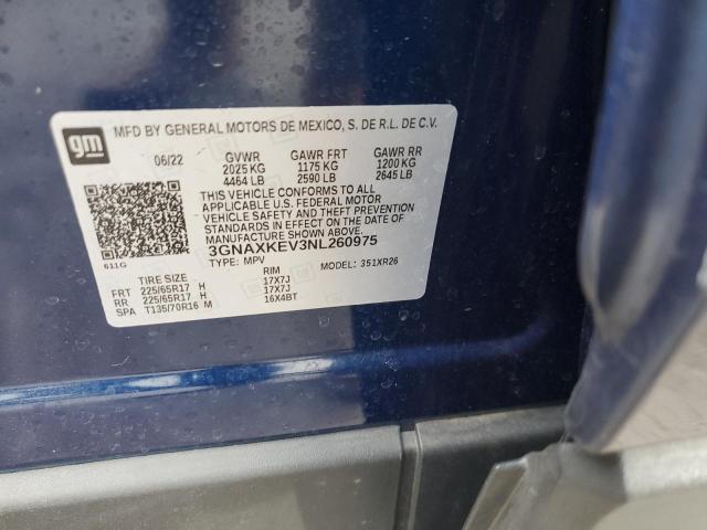 2022 CHEVROLET EQUINOX LT #3311621259