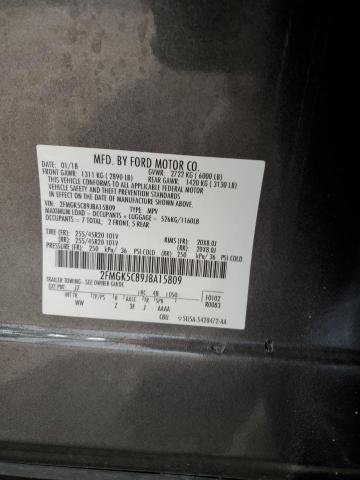 2018 FORD FLEX SEL #3293513420