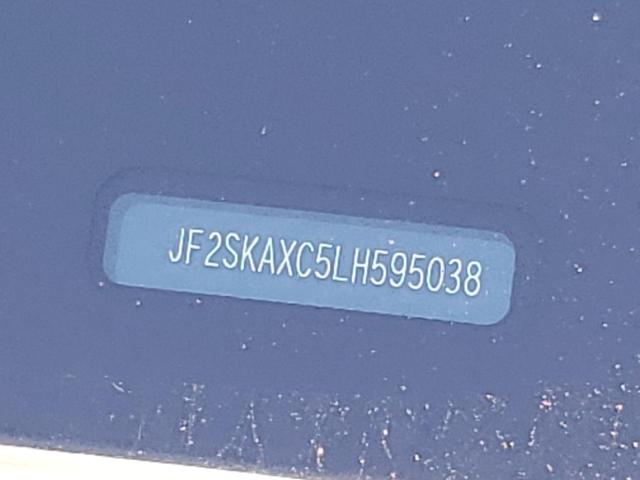 2020 SUBARU FORESTER T #3302693000