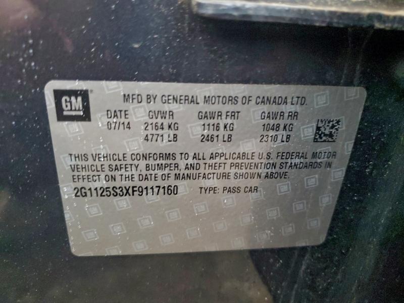 2015 CHEVROLET IMPALA LT #3297975818