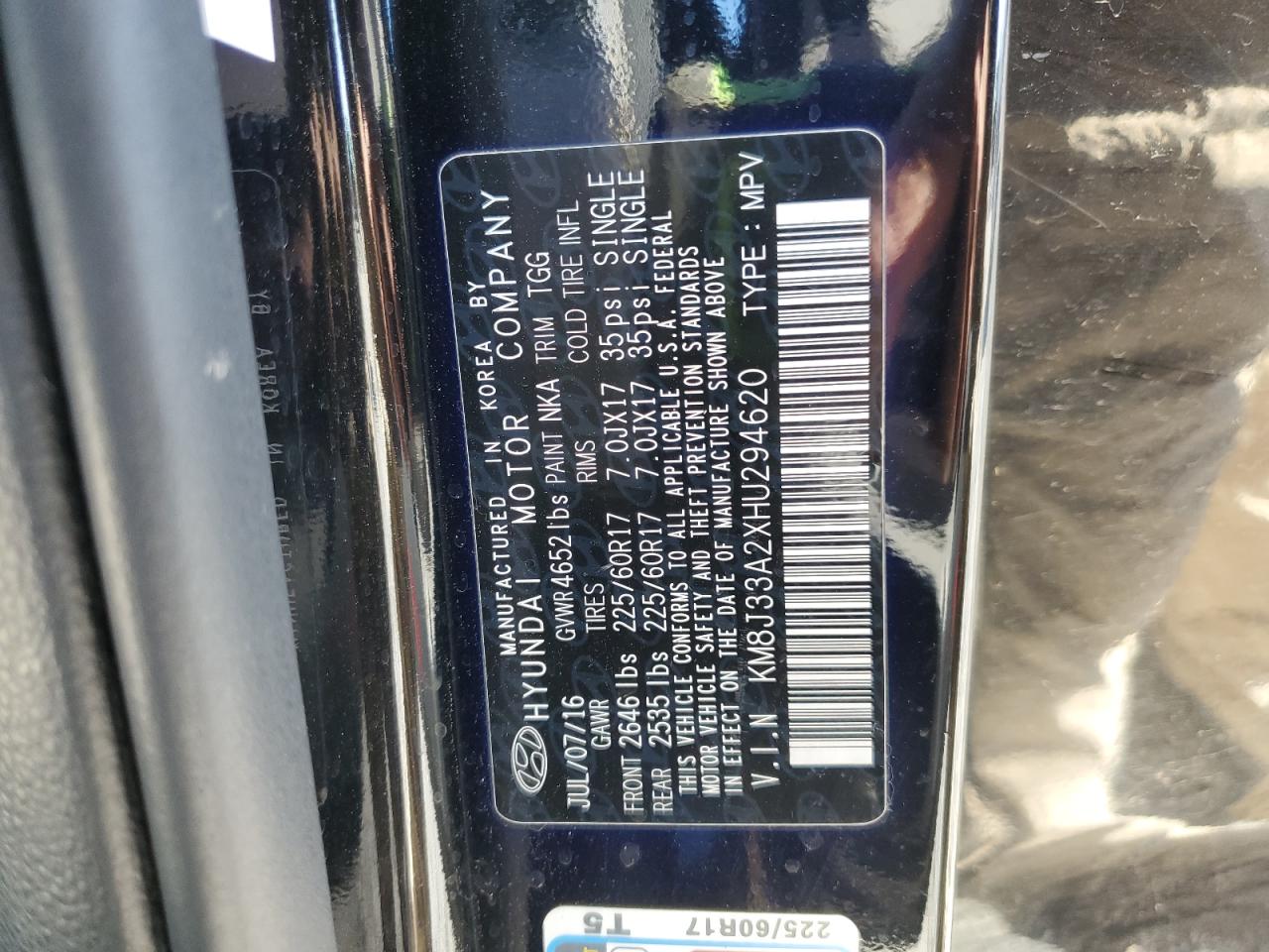 HYUNDAI TUCSON LIMITED