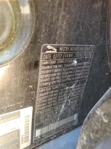 2017 JAGUAR F-PACE S #3291218956