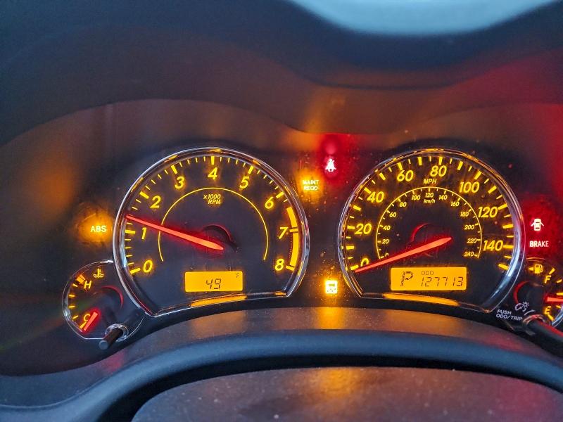 2011 TOYOTA COROLLA BA #3302793902