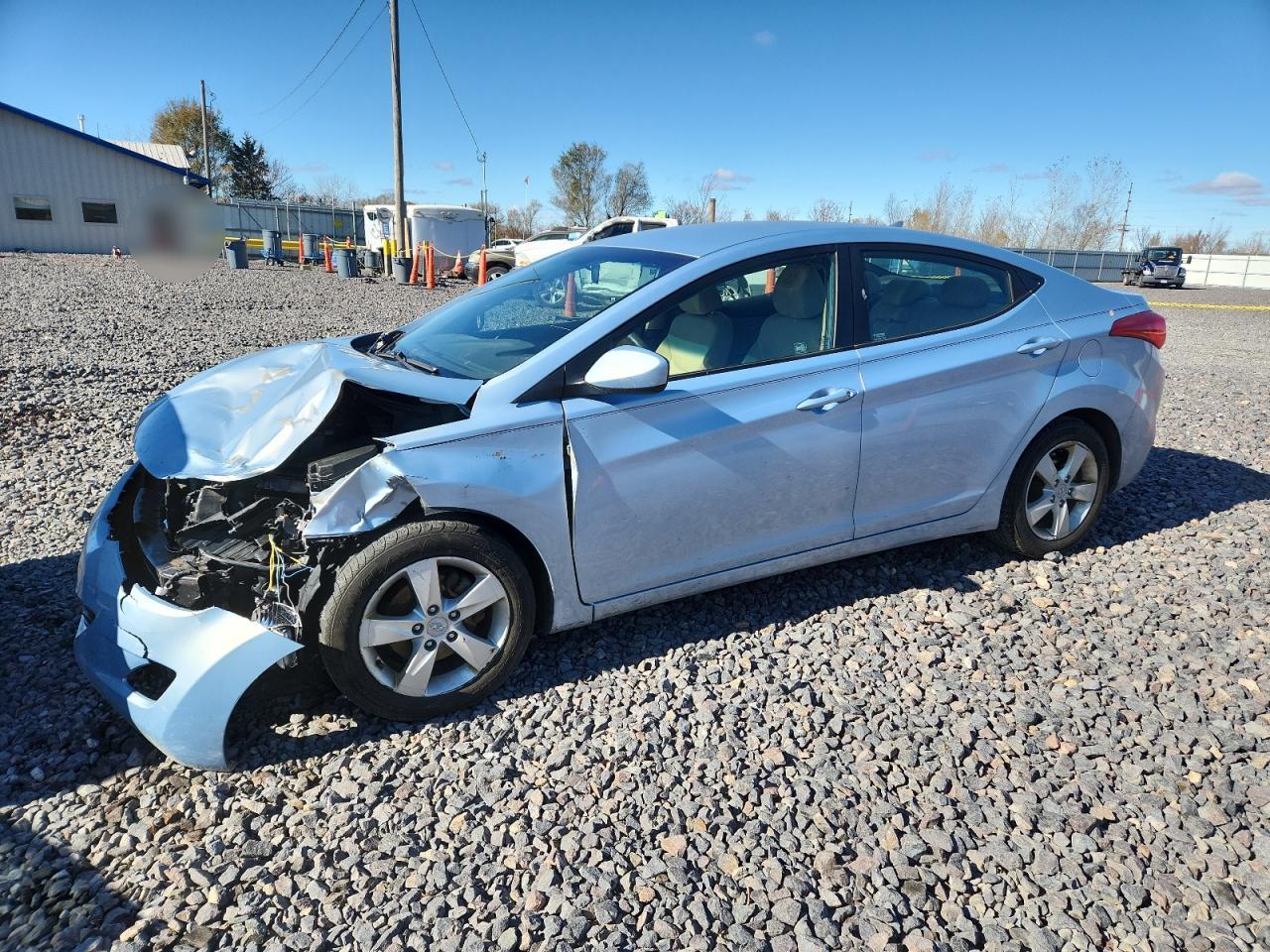 Lot #3290383770 2011 HYUNDAI ELANTRA GL