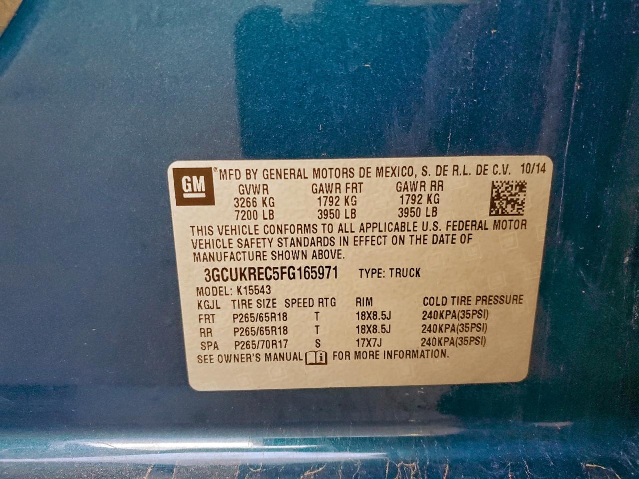 CHEVROLET SILVERADO K1500 LT