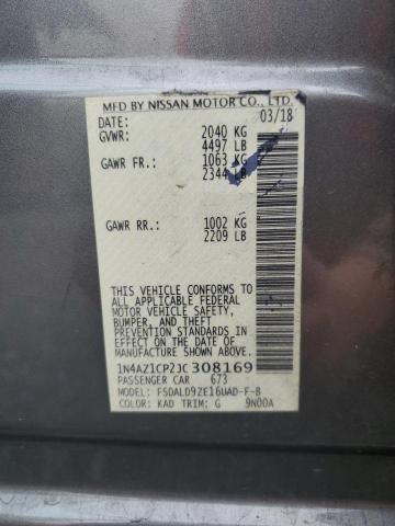 2018 NISSAN LEAF S - 1N4AZ1CP2JC308169