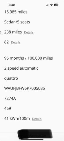 2023 AUDI E-TRON GT - WAUFJBFW6P7005085