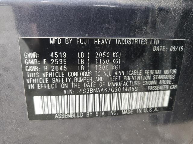 2016 SUBARU LEGACY 2.5 #3305561070